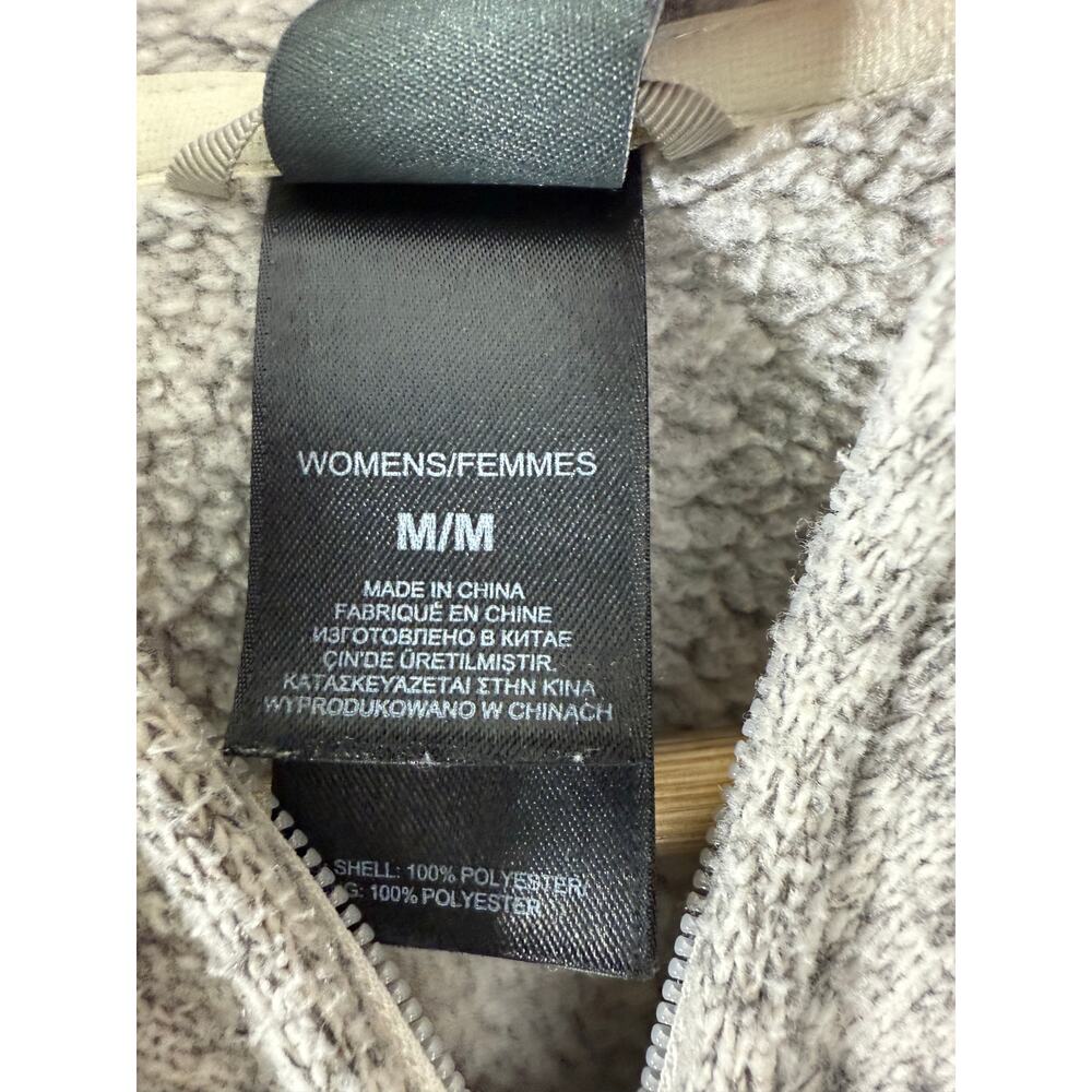 The North Face Gray Hooded Vest Women’s Size M Full Zip Outdoor - Picture 8 of 10